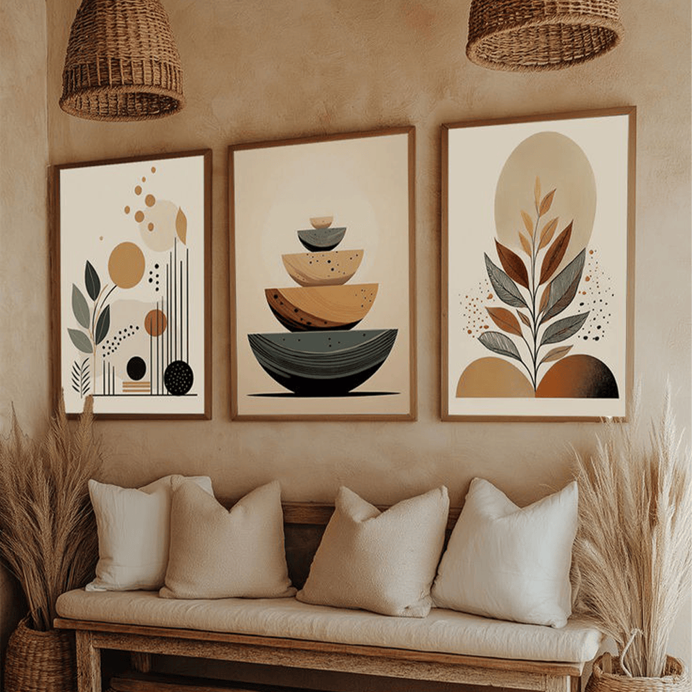 Plates set (3 Frames) – Wall frame set by Beitouti