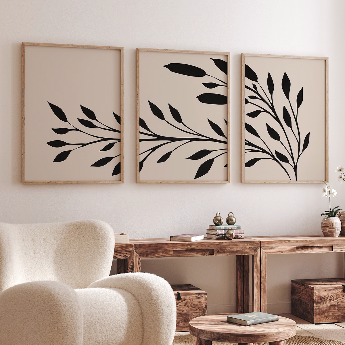 Emerging Frame Set (3 Frames) – Wall frame set by Beitouti
