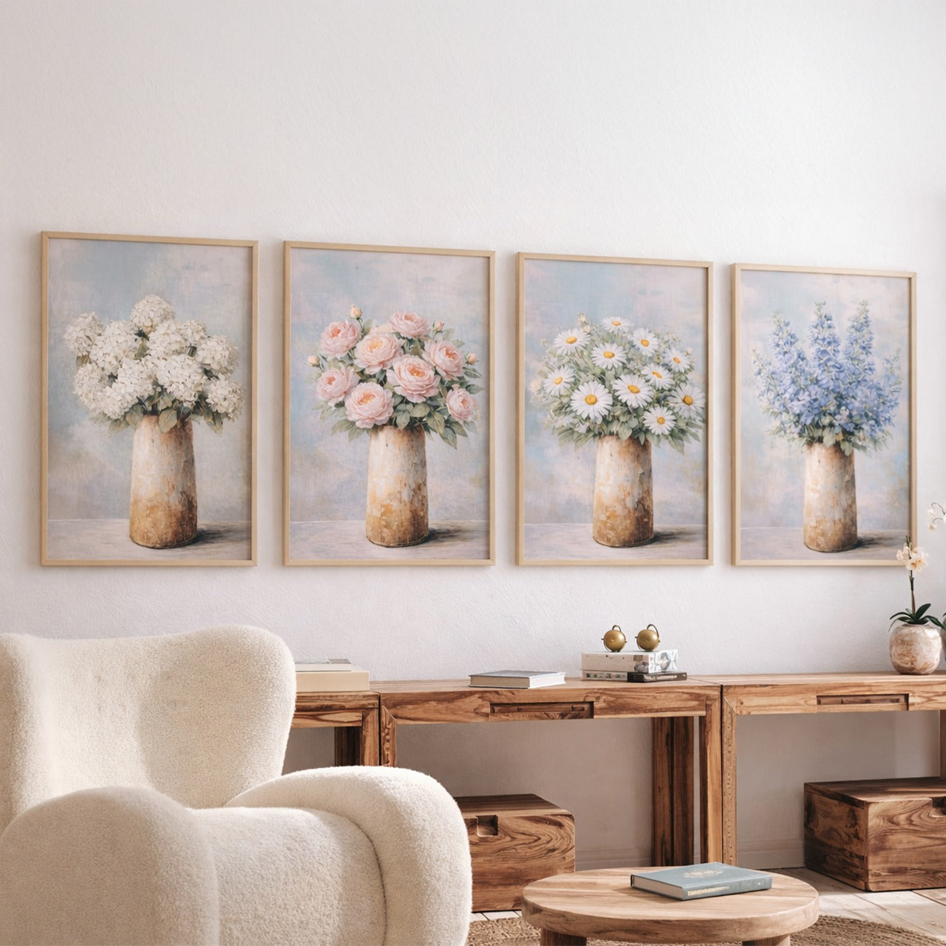 Spring Showcase Collection set (4 Frames) – Wall frame set by Beitouti