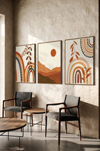 ألوان غروب الشمس (3 إطارات)