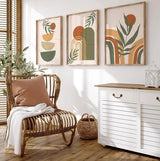 Modern nature set (3 Frames) – Wall frame set by Beitouti