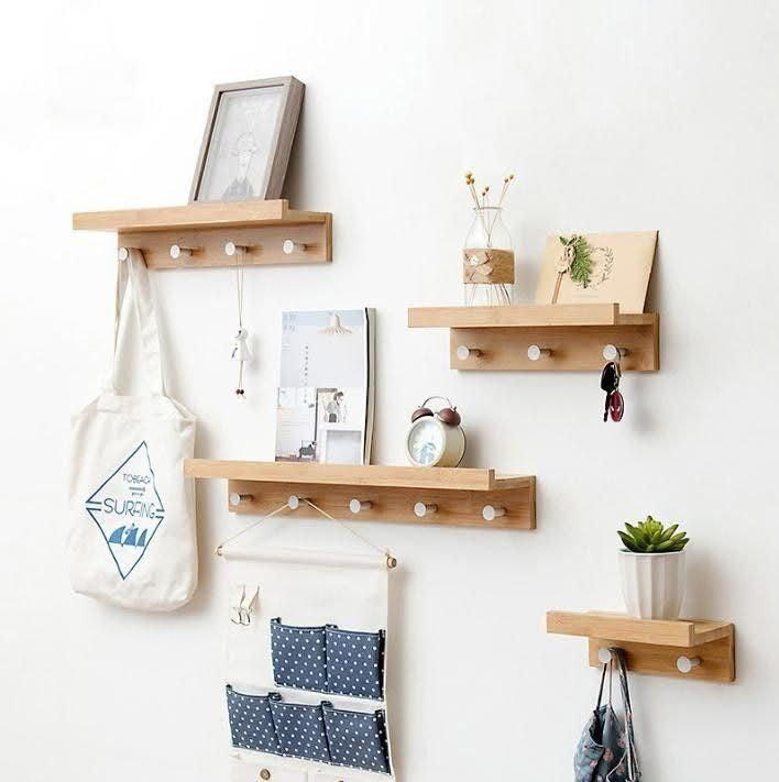 Wall Shelf With Hook