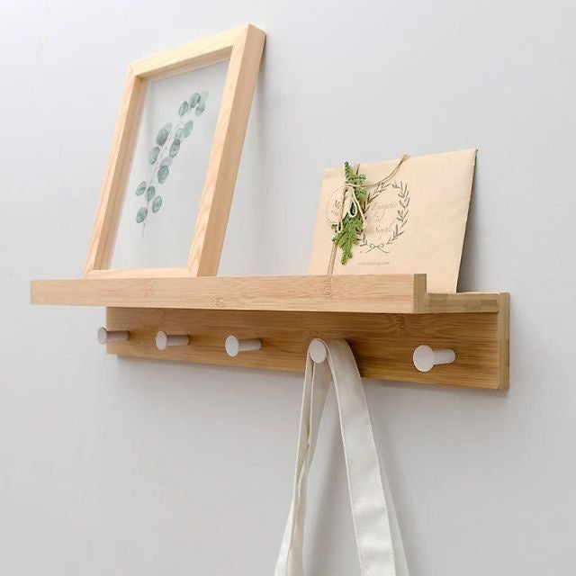 Wall Shelf With Hook