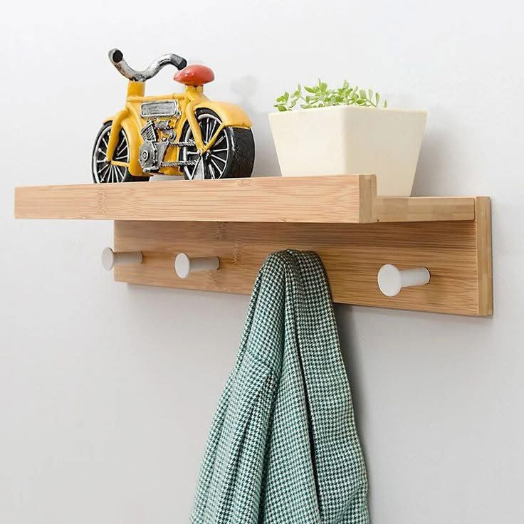 Wall Shelf With Hook