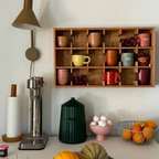 Nordic Mug Rack - Oak Wood