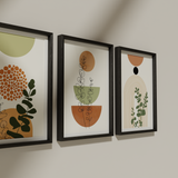 مجموعة الطبيعة المجردة (3 إطارات)