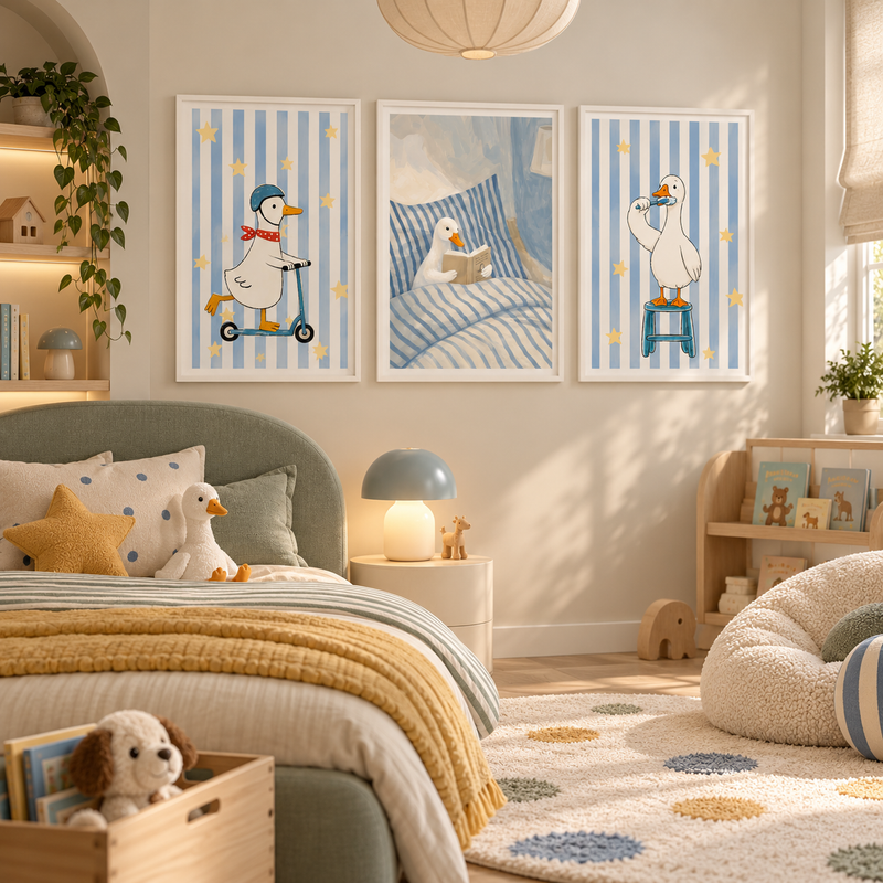 Little Goose Adventures set (3 Frames)