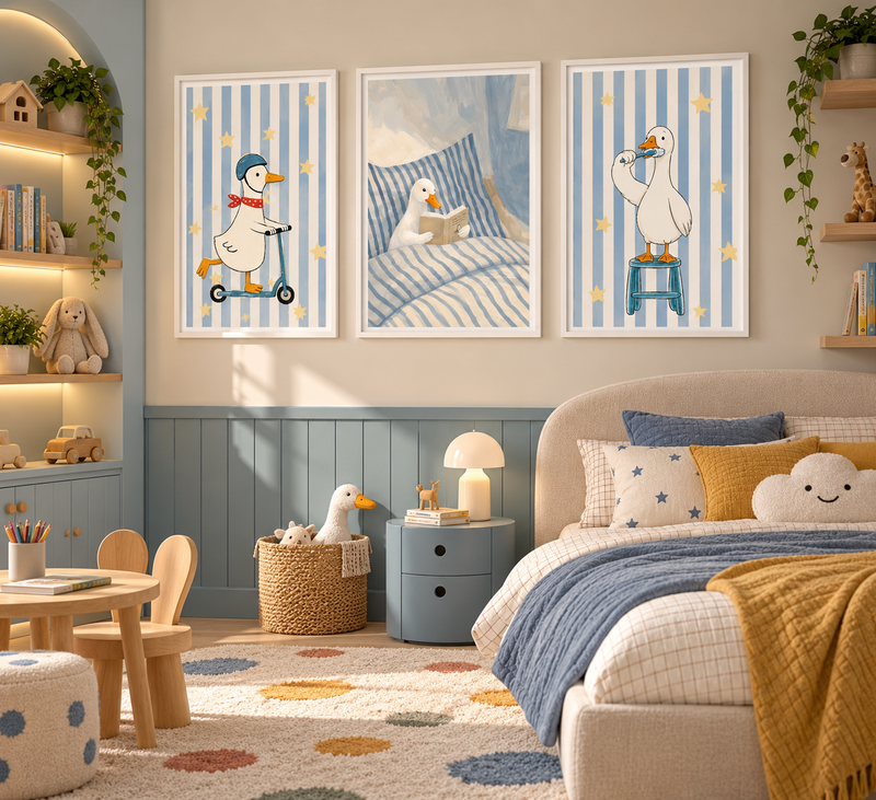 Little Goose Adventures set (3 Frames)