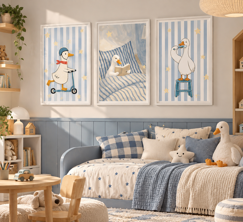 Little Goose Adventures set (3 Frames)