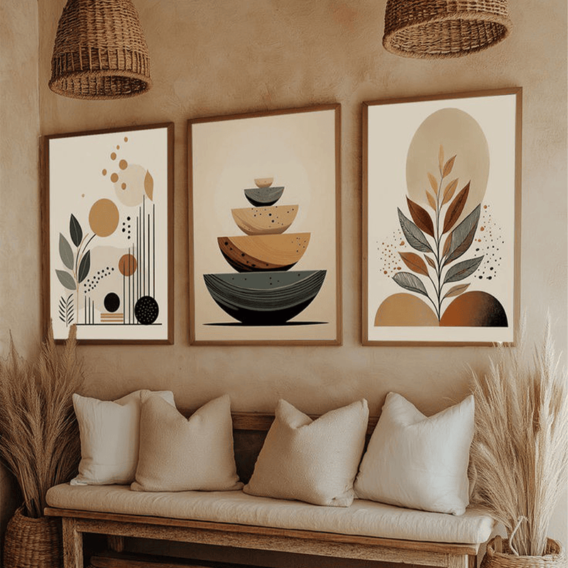 مجموعة أطباق (3 إطارات)