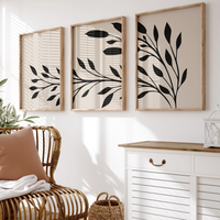 Emerging Frame Set (3 Frames) – View 8 – Beitouti wall frames
