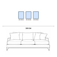 Emerging Frame Set (3 Frames) – View 16 – Beitouti wall frames