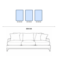 Emerging Frame Set (3 Frames) – View 15 – Beitouti wall frames