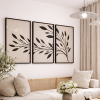 Emerging Frame Set (3 Frames) – View 9 – Beitouti wall frames