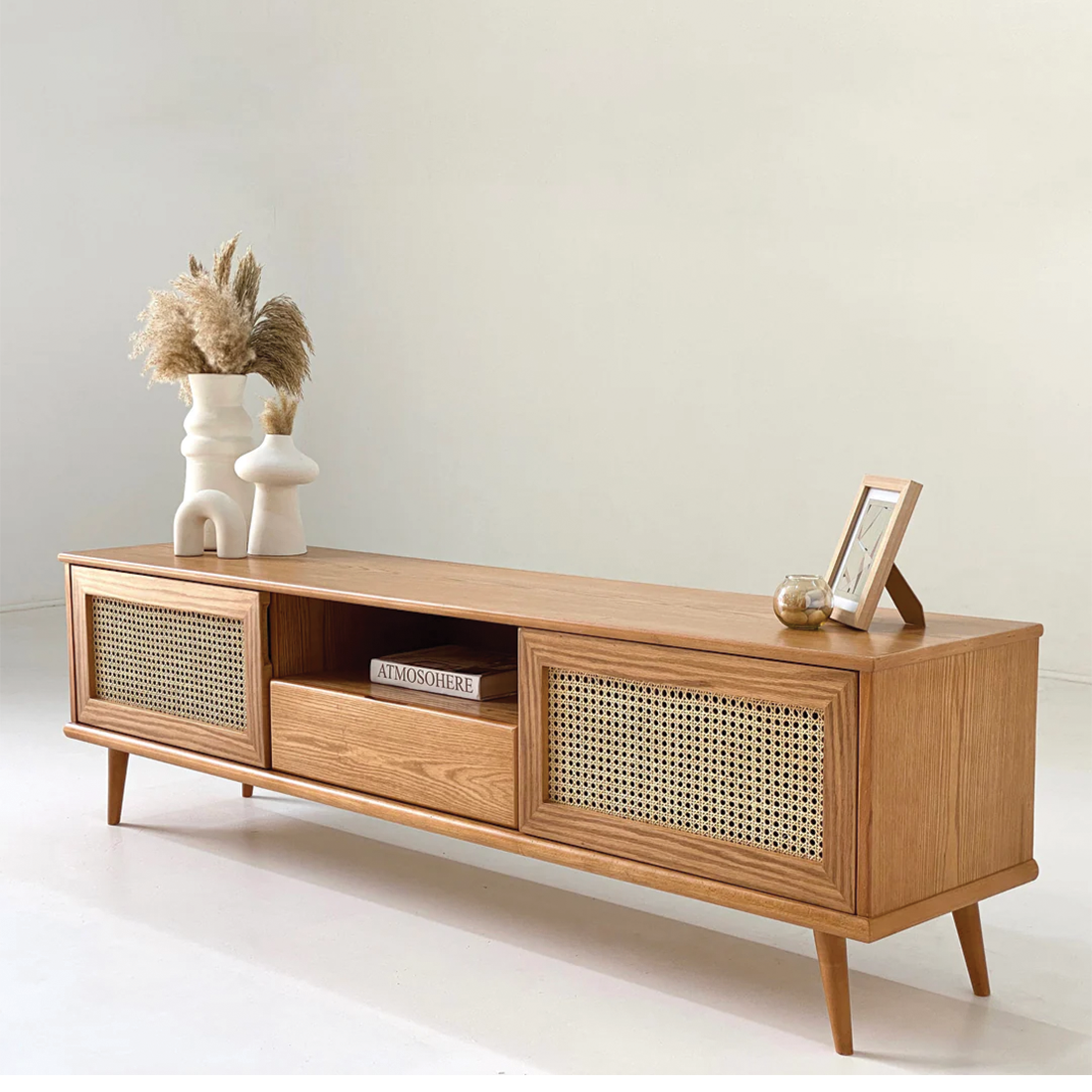 وحدة تلفزيون يابانية (180 سم × 50 سم × 40 سم)