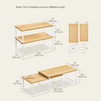 Expandable Countertop Organizer Shelf – 2-Tier Modular Storage