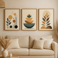 Plates set (3 Frames) – View 4 – Beitouti wall frames