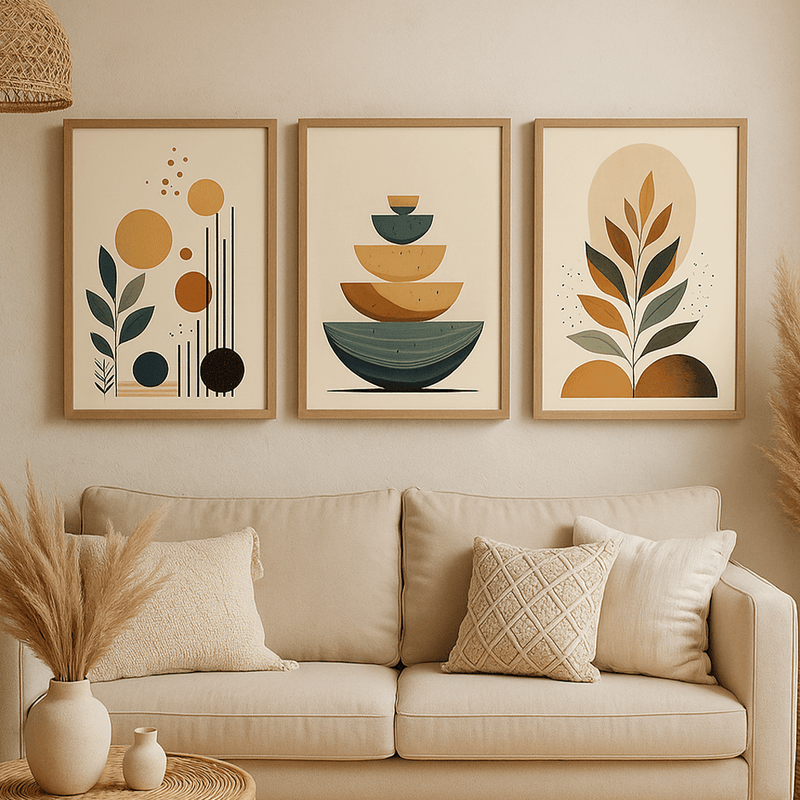 مجموعة أطباق (3 إطارات)