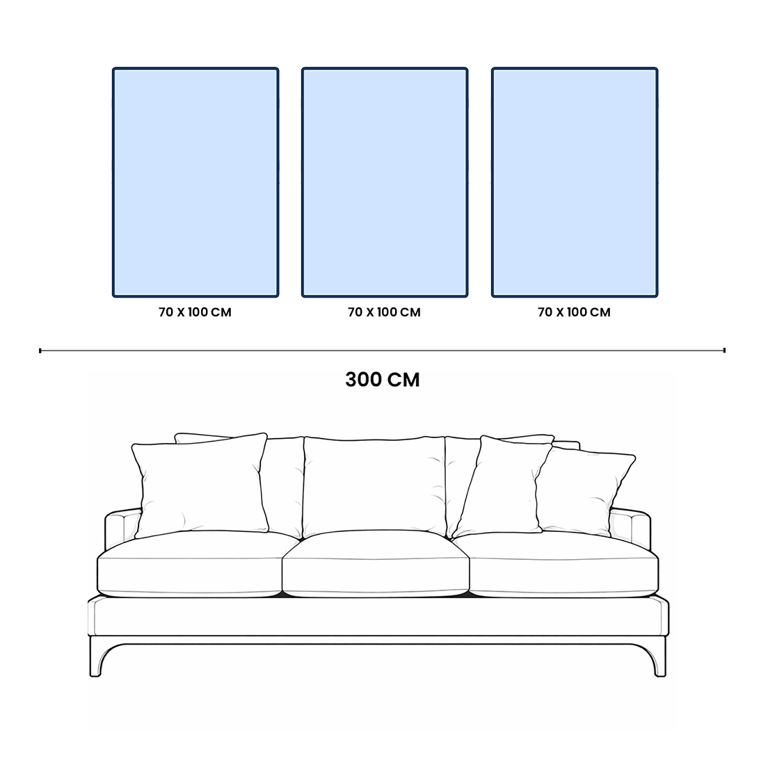 مجموعة أبيات الزهور (3 إطارات)