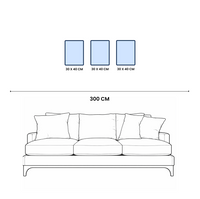 Floral Stillness set (3 Frames) – View 19 – Beitouti wall frames