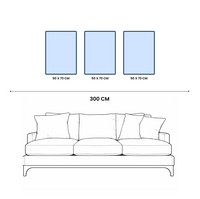Floral verses set (3 Frames) – View 15 – Beitouti wall frames