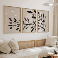 Emerging Frame Set (3 Frames) – View 5 – Beitouti wall frames