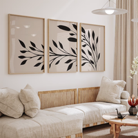 Emerging Frame Set (3 Frames) – View 7 – Beitouti wall frames