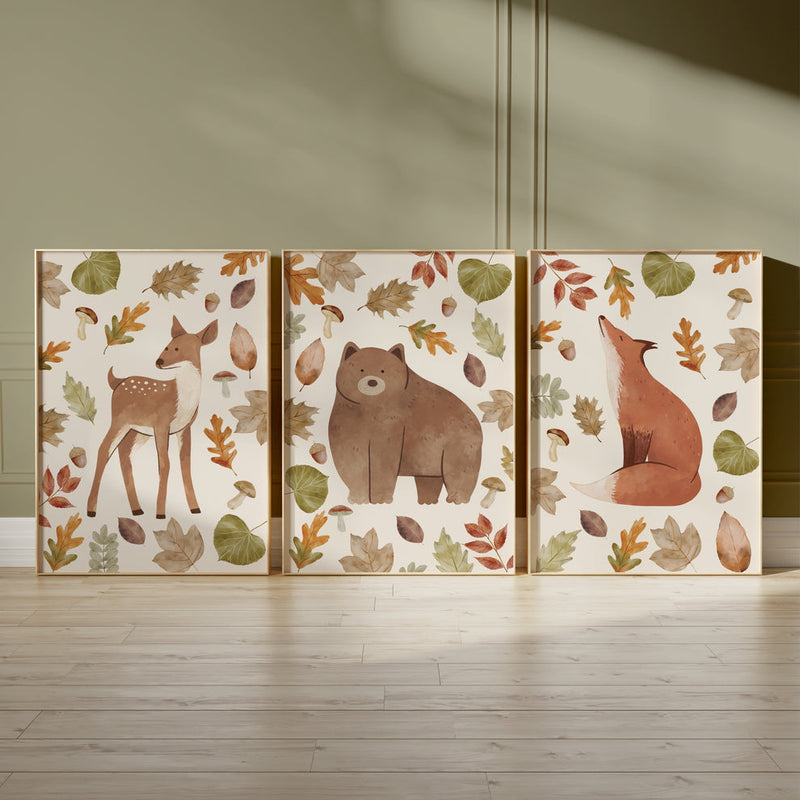 Mellow pink set (3 Frames) – View 3 – Beitouti wall frames