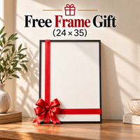 Free Frame Gift (24 × 35)