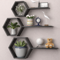 Hexa Wall Shelf (3 Pieces)