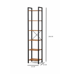 Keemon Ladder Bookcase (30cm X 30cm X 200 cm)