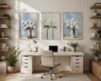 Floral Stillness set (3 Frames) – View 11 – Beitouti wall frames