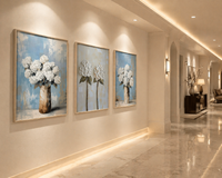 Floral Stillness set (3 Frames) – View 13 – Beitouti wall frames