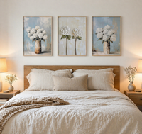 Floral Stillness set (3 Frames) – View 7 – Beitouti wall frames