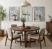 Floral Stillness set (3 Frames) – View 3 – Beitouti wall frames