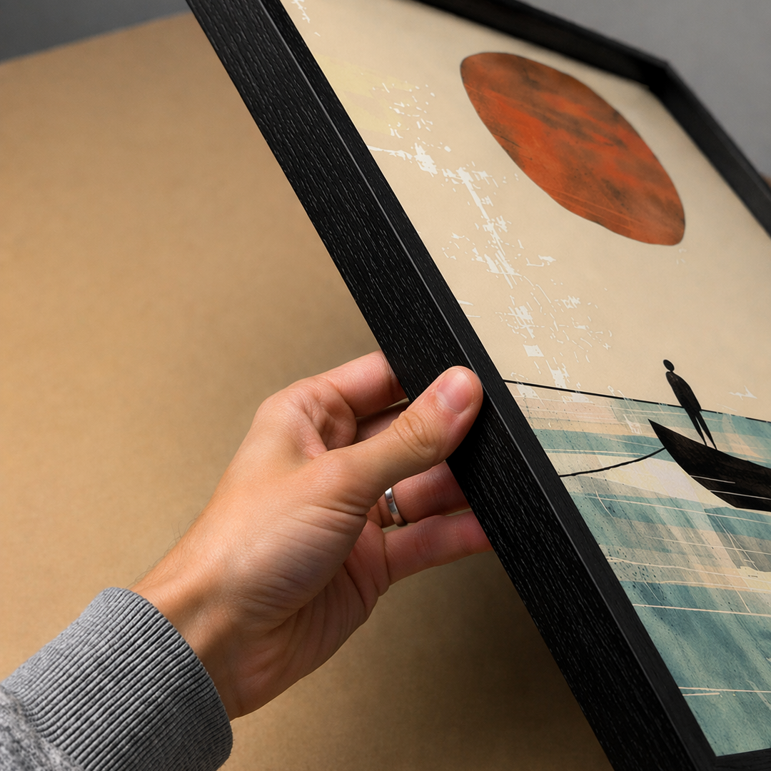 Silent horizons set (3 Frames) – View 6 – Beitouti wall frames
