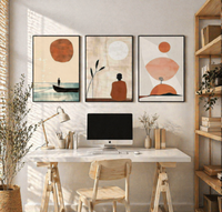 Silent horizons set (3 Frames) – View 10 – Beitouti wall frames