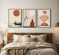 Silent horizons set (3 Frames) – View 4 – Beitouti wall frames