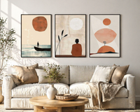 Silent horizons set (3 Frames) – View 7 – Beitouti wall frames