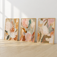 Floral serenity set (3 Frames) – Wall frame set by Beitouti