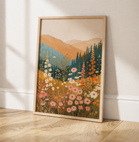 Sunset meadows set (3 Frames) – View 9 – Beitouti wall frames