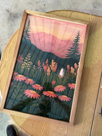 Sunset meadows set (3 Frames) – View 13 – Beitouti wall frames