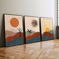 Colors of life set (3 Frames) – Wall frame set by Beitouti