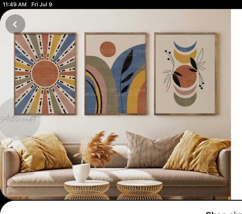 Warm winter set (3 Frames) – Wall frame set by Beitouti