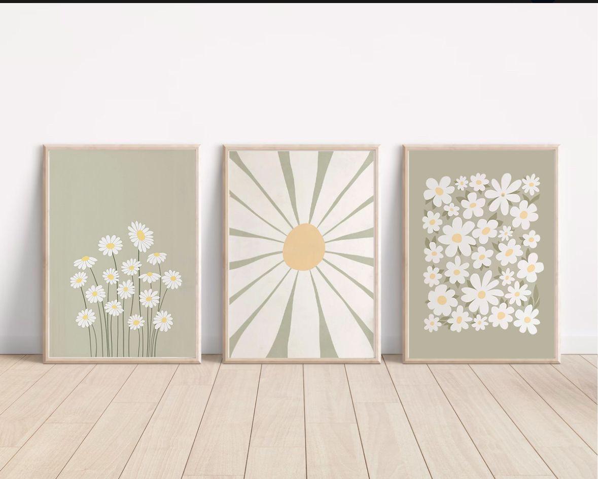 Spring calm set (3 Frames) – Wall frame set by Beitouti