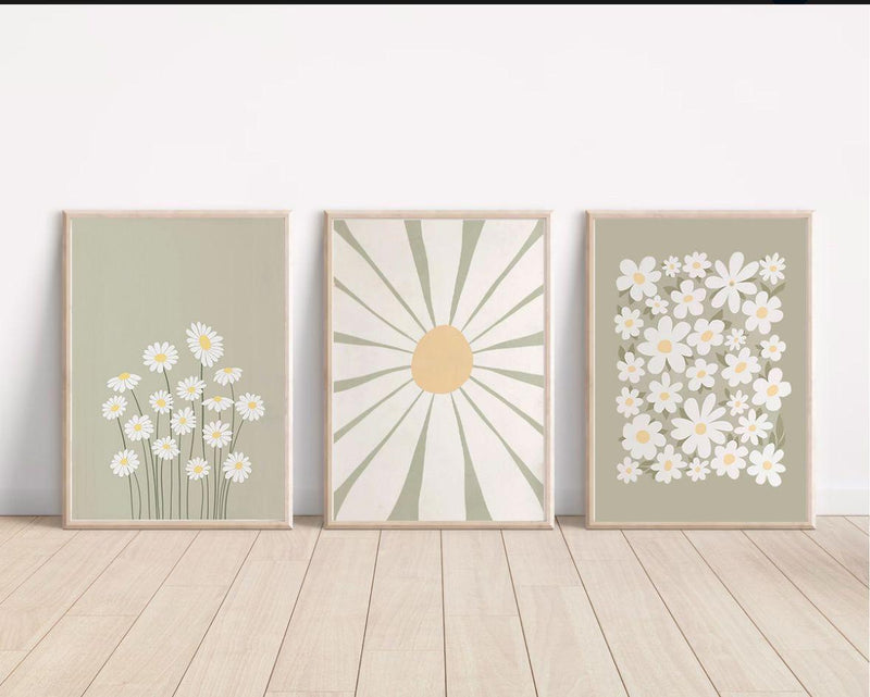 Spring calm set (3 Frames) – Wall frame set by Beitouti