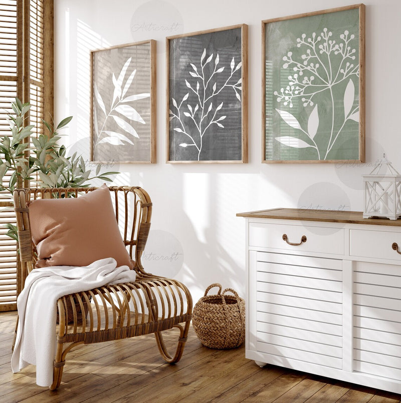 Flowery set (3 Frames) – Wall frame set by Beitouti