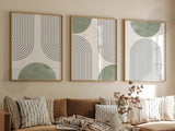 Abstract art set (3 Frames) – Wall frame set by Beitouti