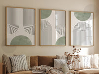 Abstract art set (3 Frames) – Wall frame set by Beitouti