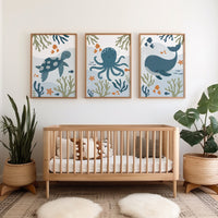 Under the sea set (3 Frames) – View 4 – Beitouti wall frames
